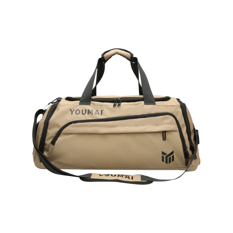 Travel Oxford Gym Bag Medium Size Unisex Black/Orange/Khaki/White/Yellow/Army Green/Lake Blue/Gray-5
