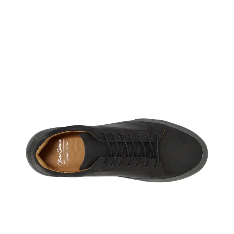 Oliver Sweeney Low-Top Skateboard Shoes Men's Black-3