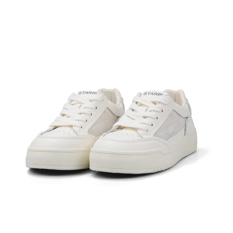 B10CROWN Lightweight And Breathable Low Top Skateboard Shoes Women's Beige-4