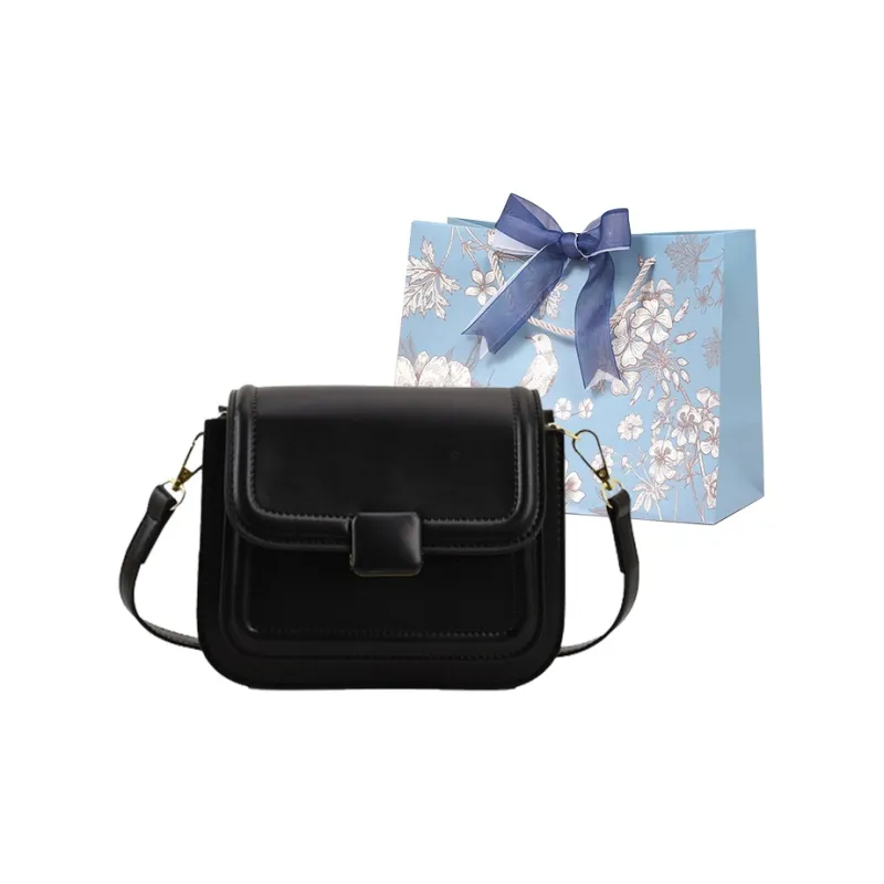 REDOO PU Crossbody Bag, Shoulder Bag Women's Elegant White/Milk Tea Apricot/Elegant Green/Versatile Black-9