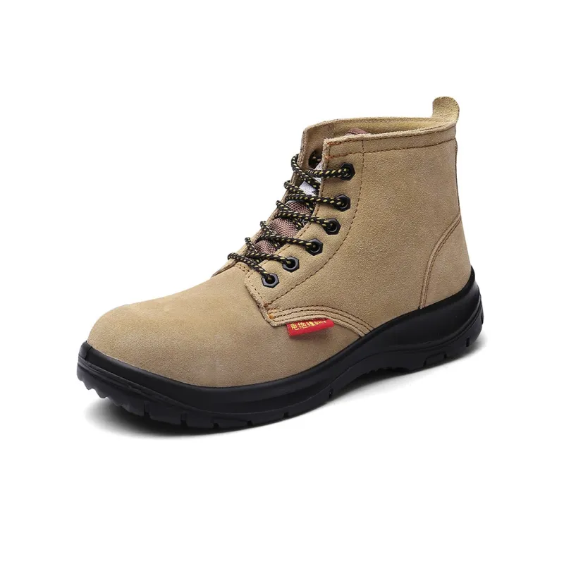 Strongman 3515 High-Top Outdoor Shoes Men's Yellow-1