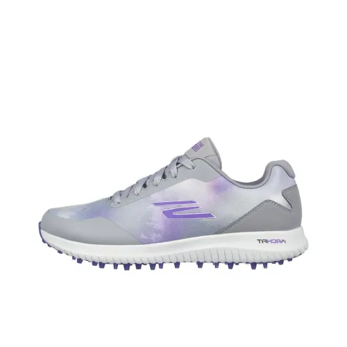 Skechers ARCH FIT GO FOAM 1 Golf Shoes Women's Low-Top Gray Purple