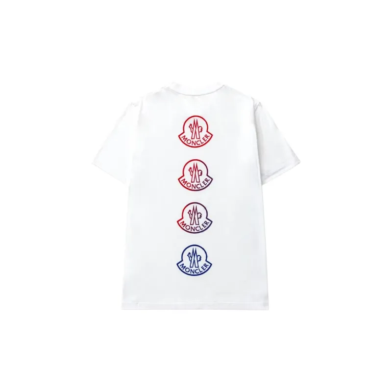 Moncler T Shirts Men White-1