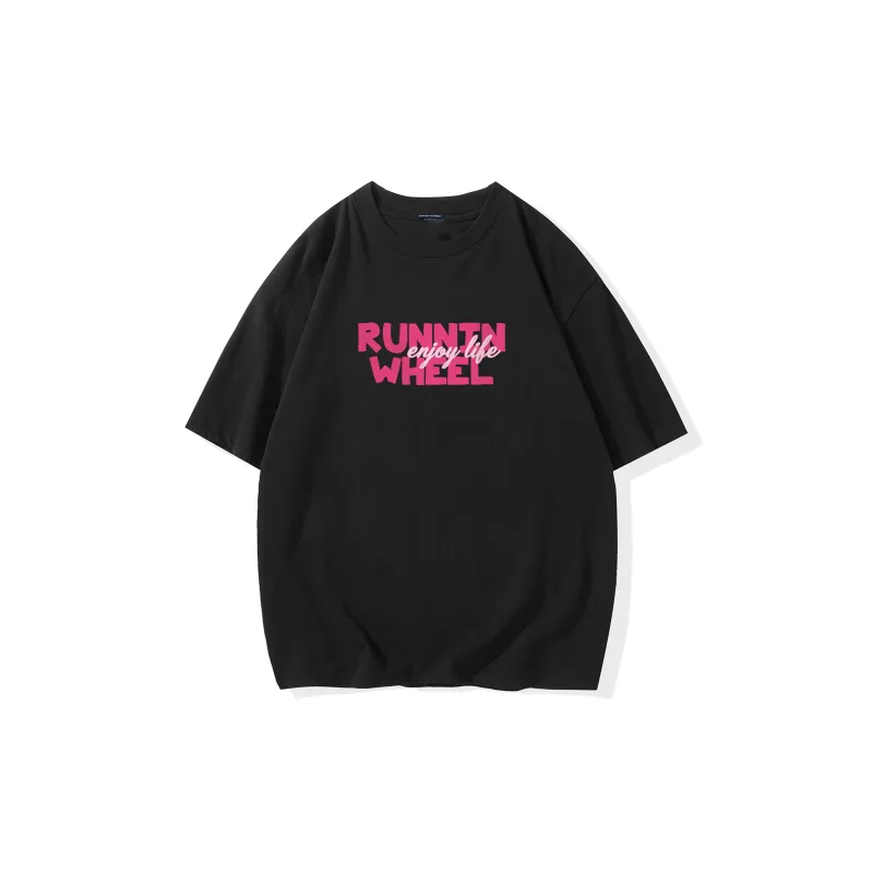 RUNNINWHEEL T Shirts Unisex-6