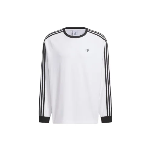 Adidas Originals 3-Stripes T-Shirts Men White