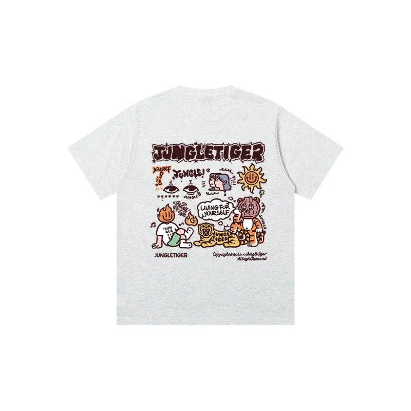 JUNGLE TIGER T Shirts Unisex-12