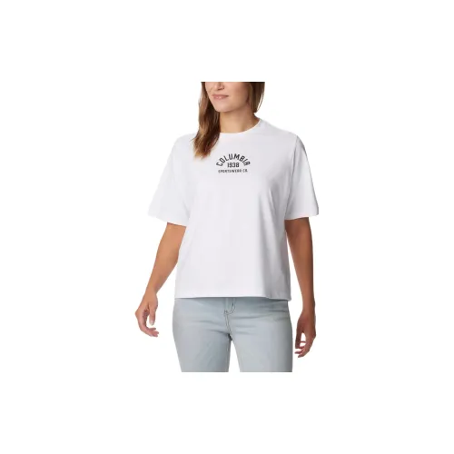 Columbia North Cascades T-Shirts Women's White