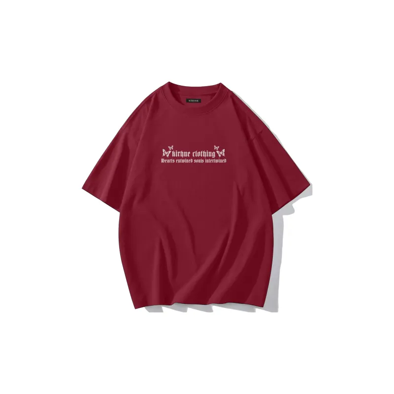 KIRHNE Drop Shoulder Sleeve T Shirt Unisex-14