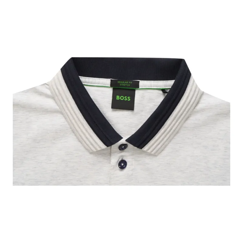 HUGO BOSS Polo Shirt Men's Light Gray-3