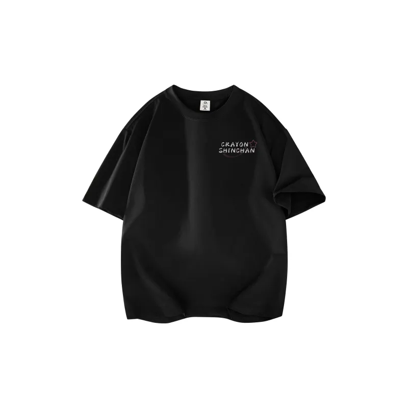 Crayon Shinchan Short Sleeved T Shirts Unisex-1