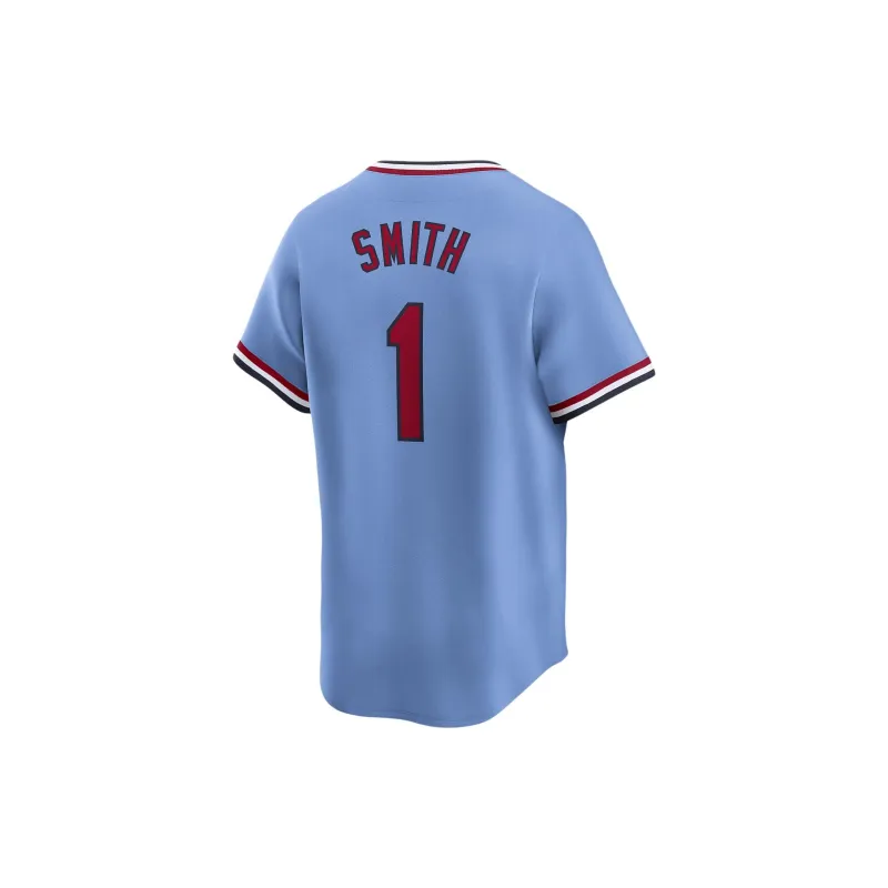 Nike Ozzie Smith St. Louis Cardinals Cooperstown Men's Nike Dri FIT Adv Mlb Limited Jersey-1