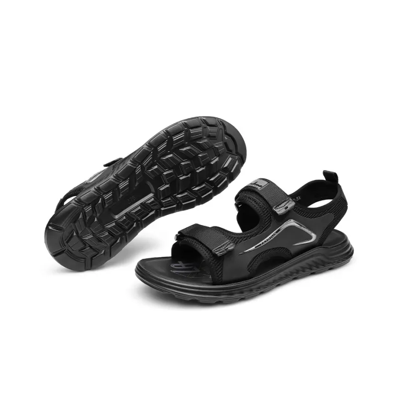 Strongman 3515 Beach Sandals Men's Black-3