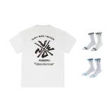 Angel white + two pairs of basketball socks (random style color)