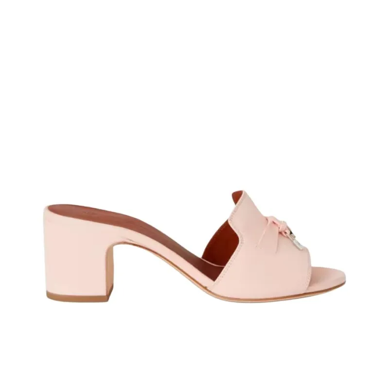 Loro Piana Slide Slippers 5.5cm Women's Pink-1