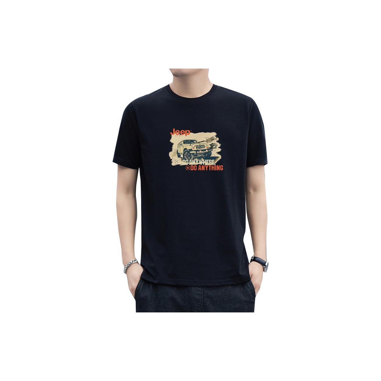JEEP SPIRIT T Shirts Men Cheap Rcj Jordan Outlet