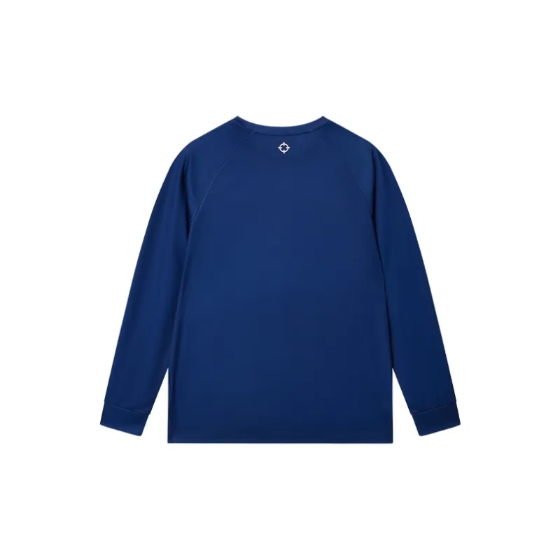 RIGORER Crew Neck Loose Fit Basketball Long Sleeved T Shirt Unisex-8