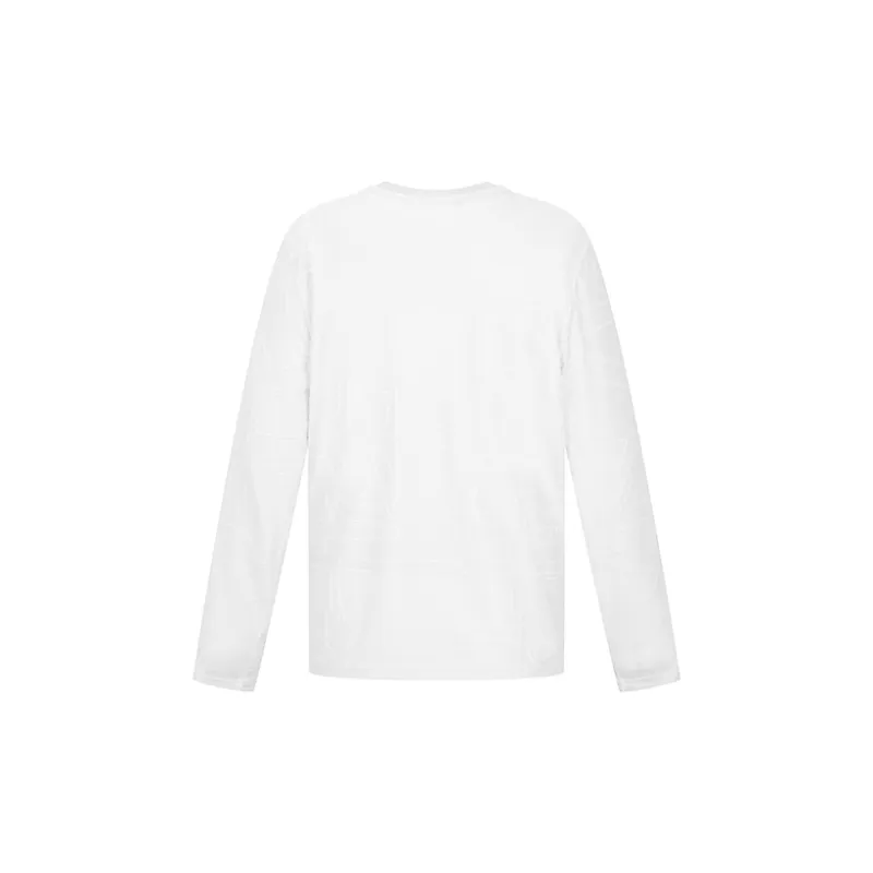RARE Long Sleeved T Shirts Men's White-2