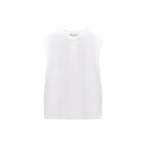 ZARA T-Shirts Women's White