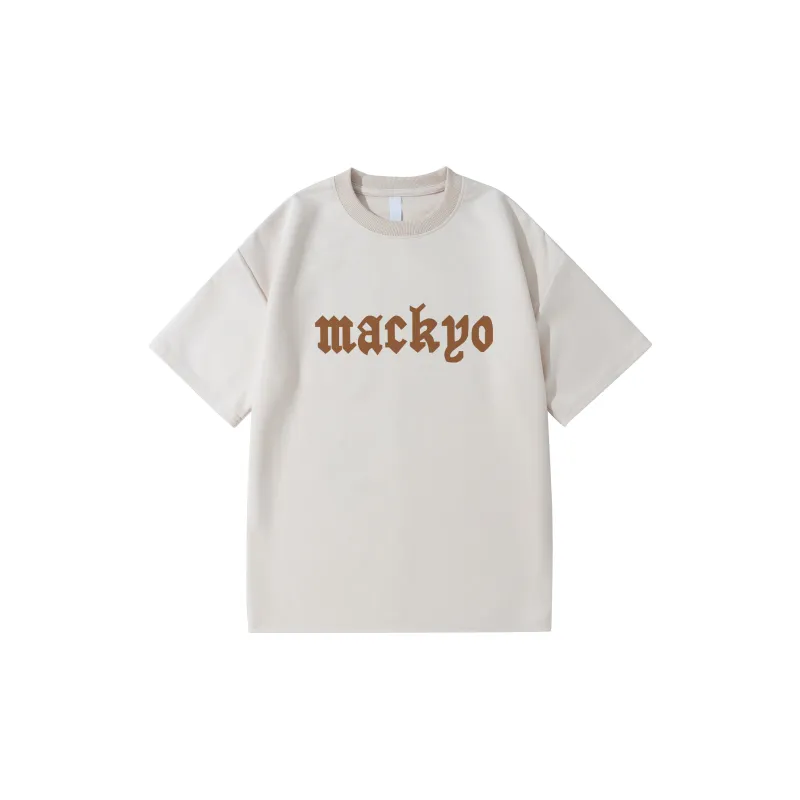 Mackyo Heavyweight T Shirt Unisex-5
