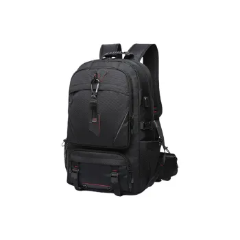 PULUWIRR Oxford Backpack Regular Unisex Black