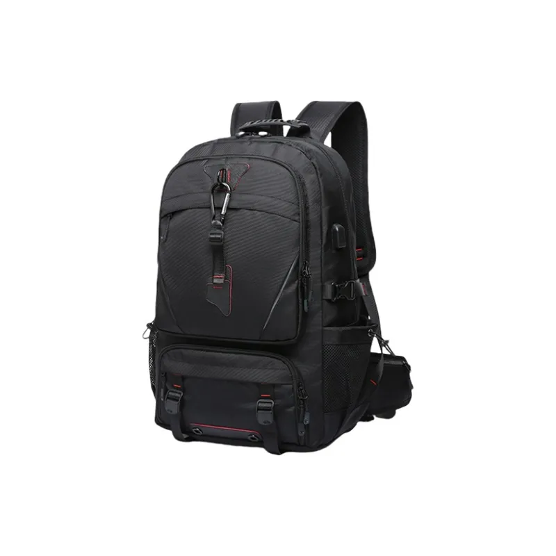 PULUWIRR Oxford Backpack Regular Unisex Black-0
