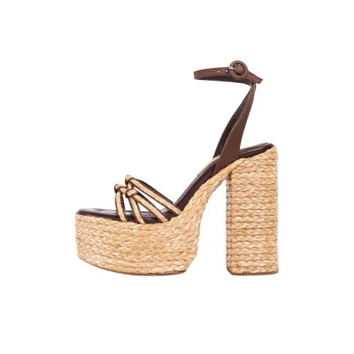 Paloma Barceló Strap Sandals 13cm Women's Brown
