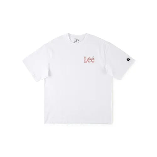 Lee T-Shirts Unisex White