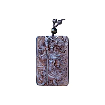 Honglangji Obsidian Necklaces Men's