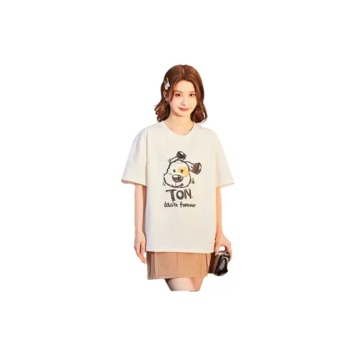 Tonlion T-Shirts Women's White