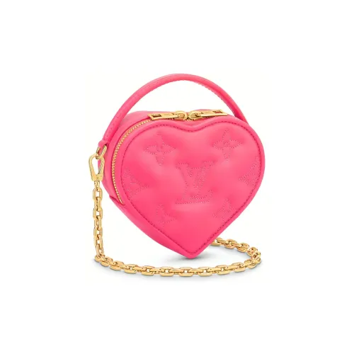 LOUIS VUITTON Pop My Heart Pouch Dragon Fruit Pink