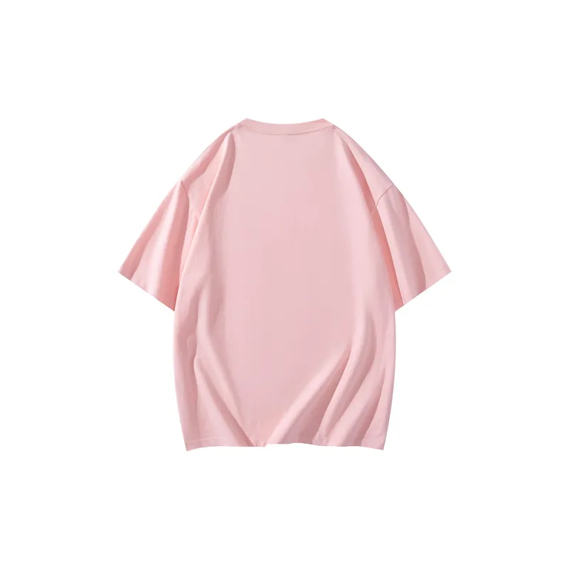 CENPIN Drop Shoulder Sleeve Short Sleeved T Shirts For Summer Unisex-5