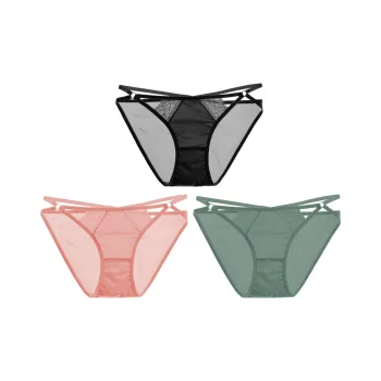 Flowers In Water Underpants Women's 3 Pack