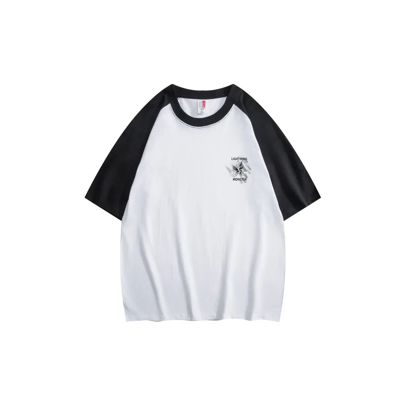 LIGHTNING MONSTER Raglan Sleeve T Shirt Unisex-1
