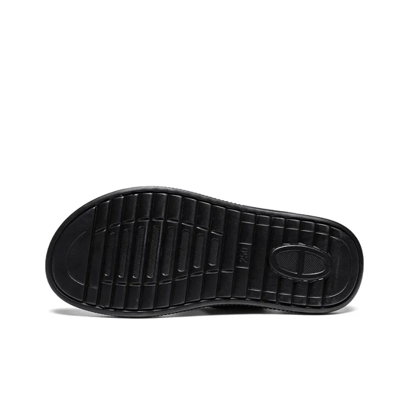 G.N.SHIJIA Beach Sandals Men Black/Brown-5
