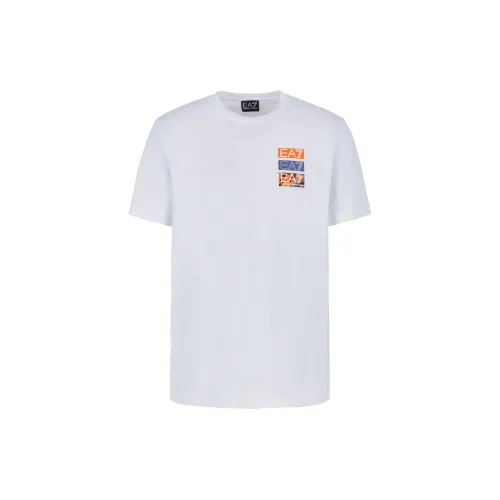 EMPORIO ARMANI EA7 T-Shirts Men White