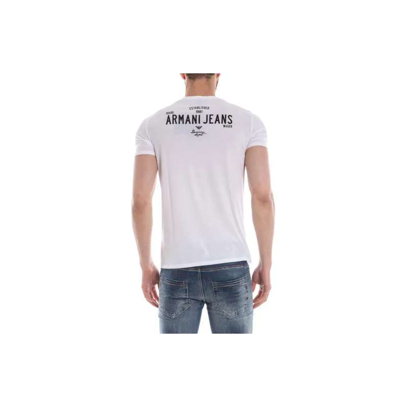 ARMANI JEANS T Shirt Men's White-1
