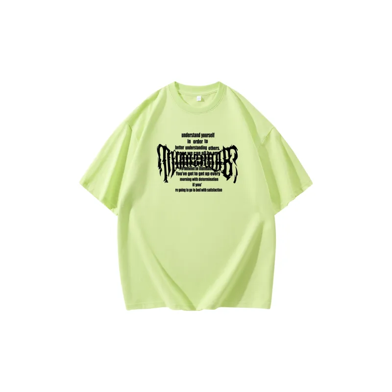 Cotton Short Sleeved T Shirts Unisex-20