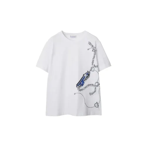 Burberry Knight-Printed Crewneck T-Shirt