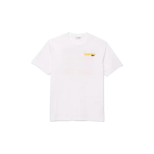 LACOSTE T-Shirts Men White