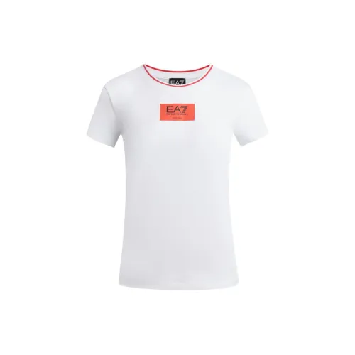 EMPORIO ARMANI EA7 T-Shirts Women's White