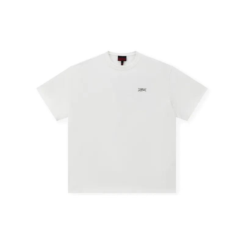 DICETINY T Shirts Unisex White-1