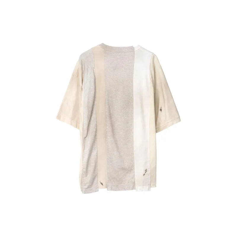 Maison Mihara Yasuhiro Vertical Switching Crewneck T Shirt-1