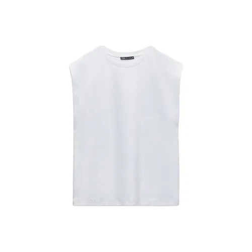 ZARA T-Shirts Women's White