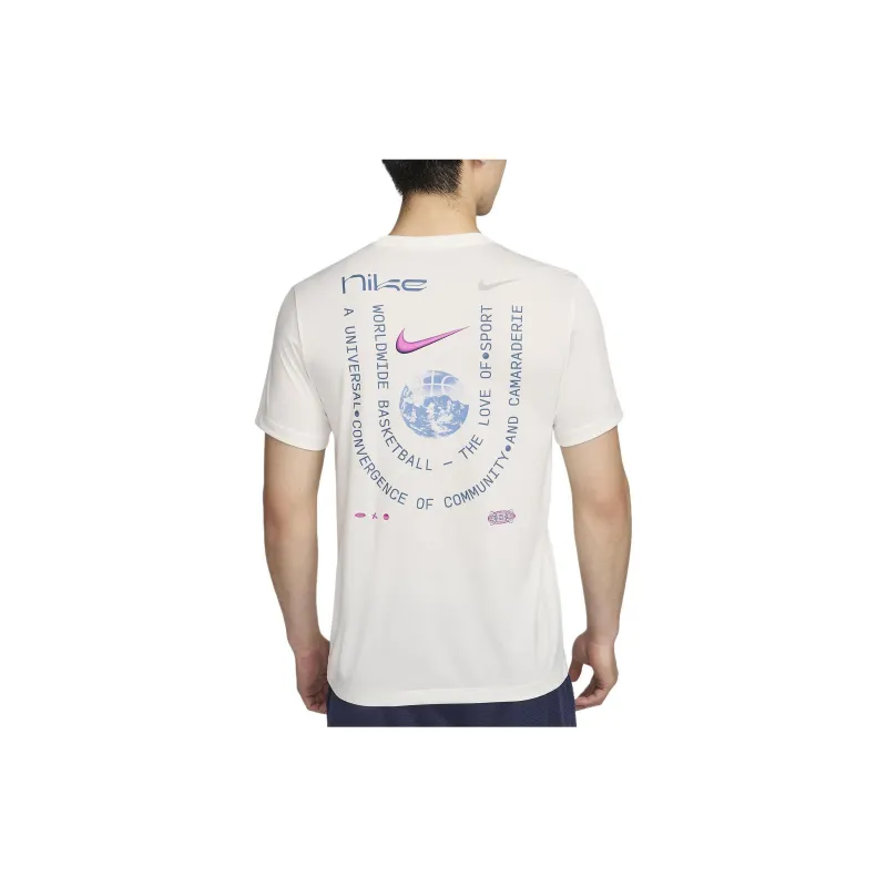 Nike Dri Fit T Shirt Men's White-3