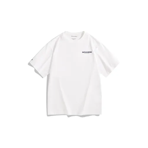 PEACEBIRD MEN T-Shirts Men White 1 Loose Fit