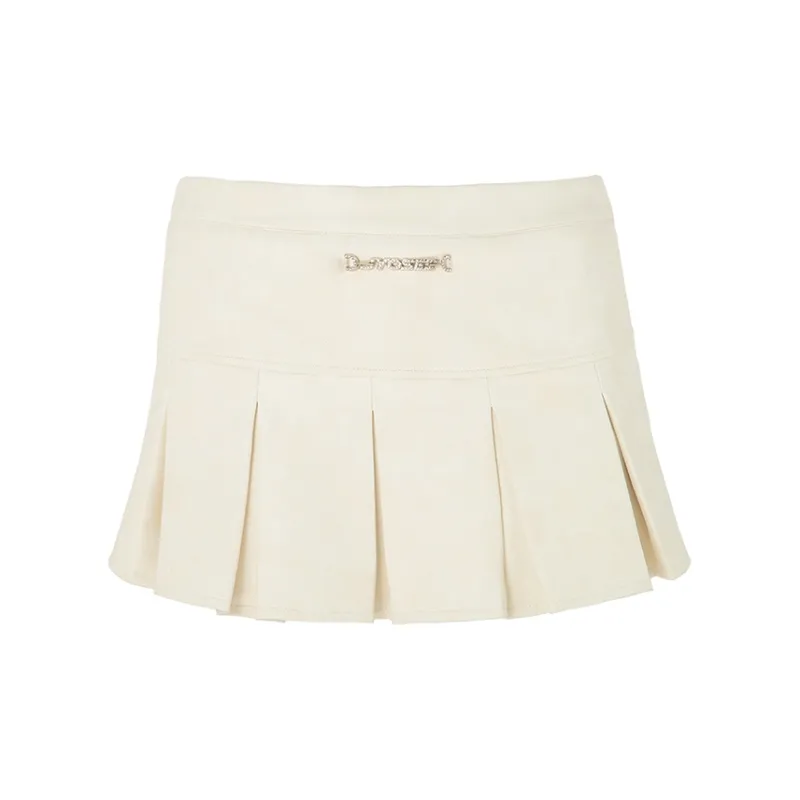 JYOSEI Leather Short Skirts Women's-1