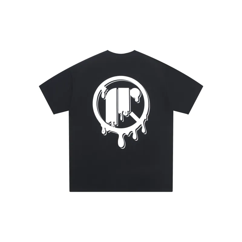 DNBH Loose Fit Casual Crew Neck Heavyweight Short Sleeved T Shirts Unisex-3