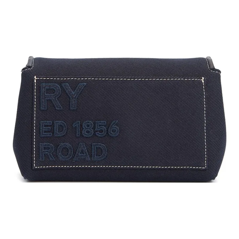 Burberry Horseferry Cotton Messenger Bag, Crossbody Bag, Shoulder Bag Men's Marine Blue-4