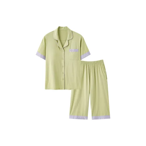 JinShaLa Pajama Set Women's Green