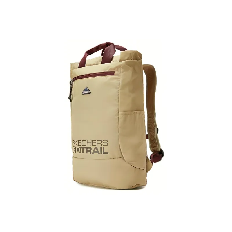 Skechers Fabric Mountaineering Bag, Backpack Regular Unisex Pepper Beige-1